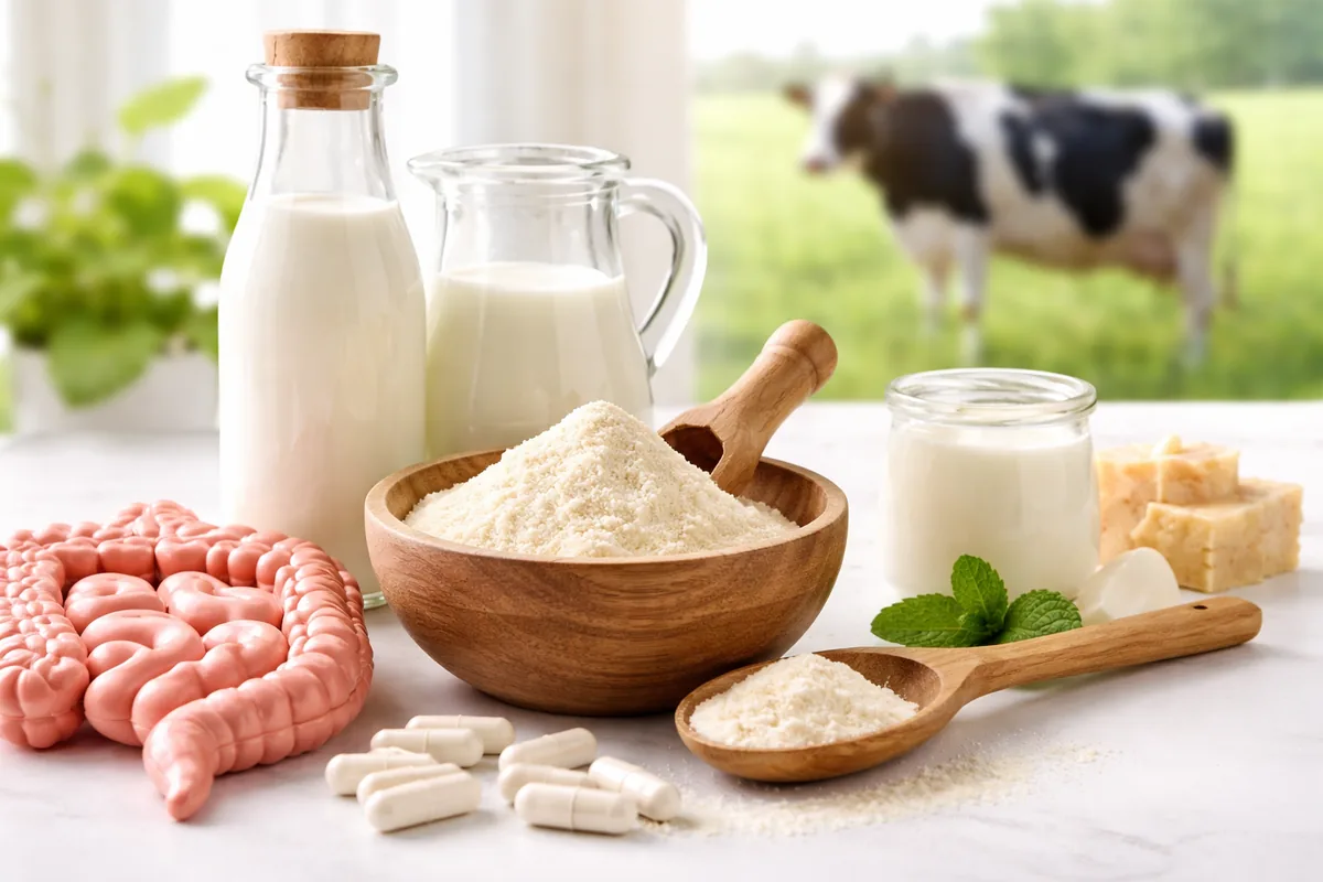 Comment le colostrum bovin soutient la santé intestinale