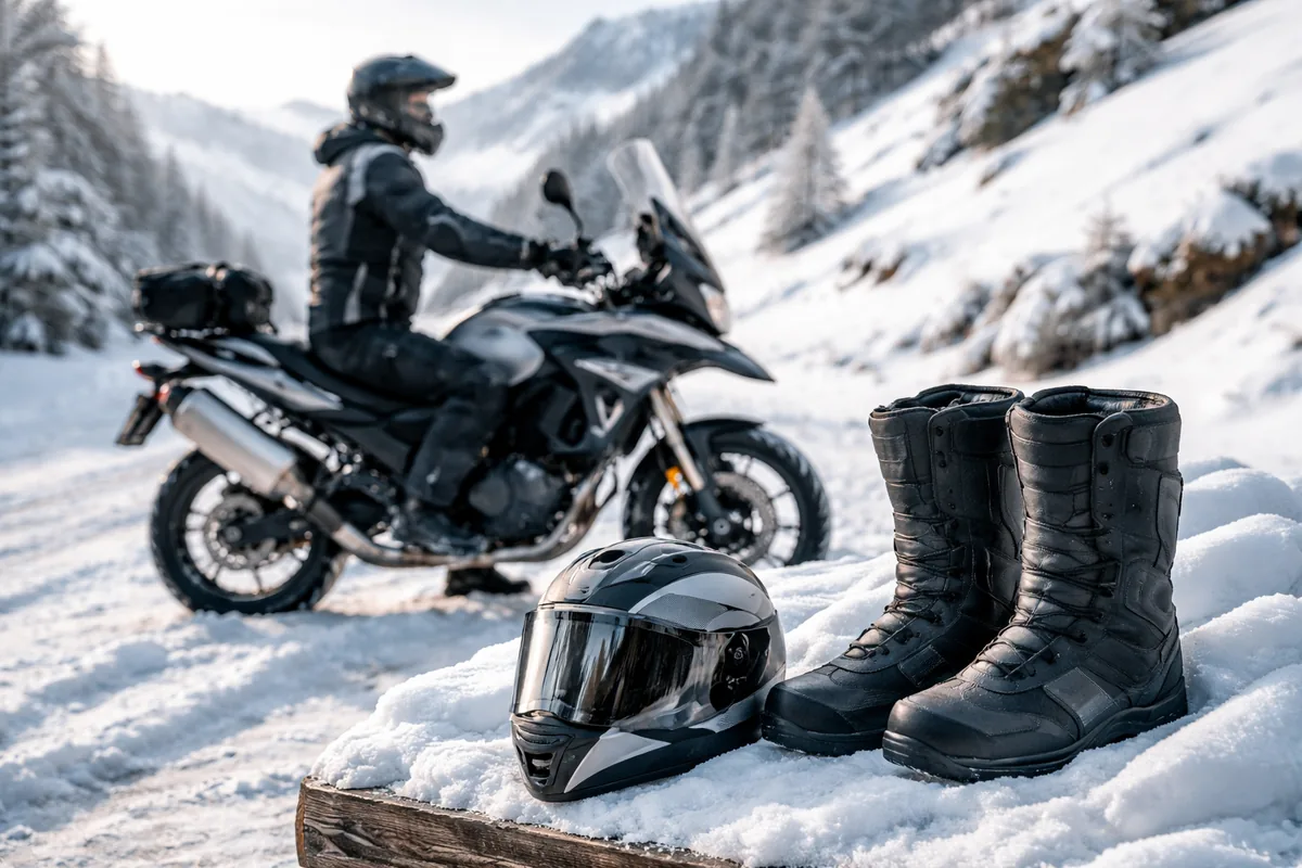 Comment bien choisir les équipements de moto pour la conduite en hiver