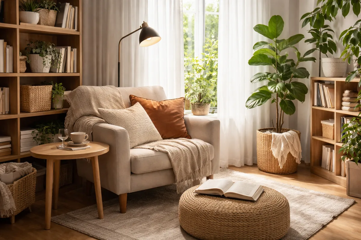 Comment aménager un coin lecture cosy dans votre maison