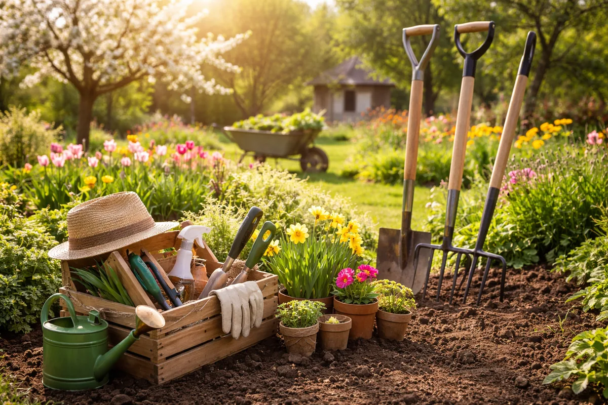 Comment bien préparer son jardin pour le printemps avec des outils adaptés