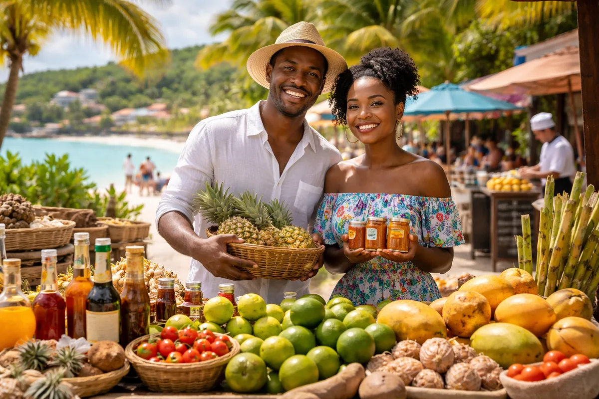Comment les voyages aux Antilles favorisent-ils l'entrepreneuriat créole et sa gastronomie ?